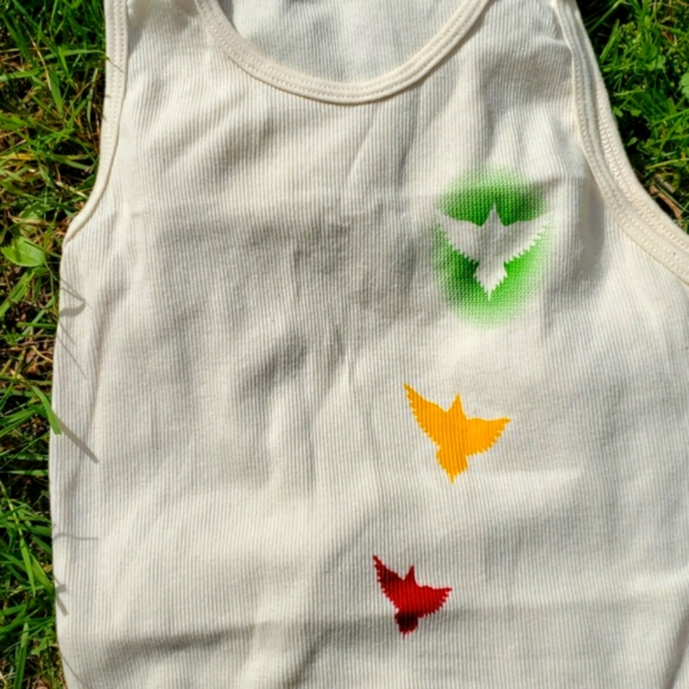 No Enemy bird tank top